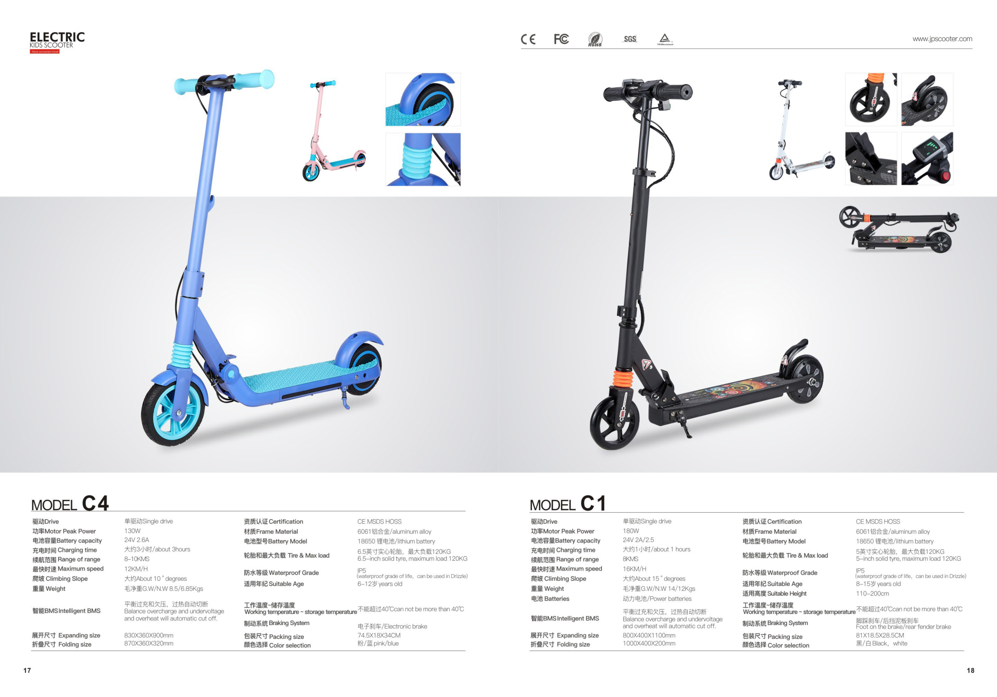 ZIJAZO K4 catalog sheet